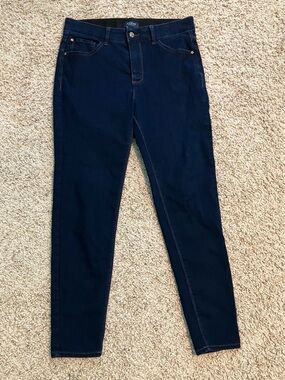 Price ✂️ - Curve Appeal Navy Stretch Skinny Jeans